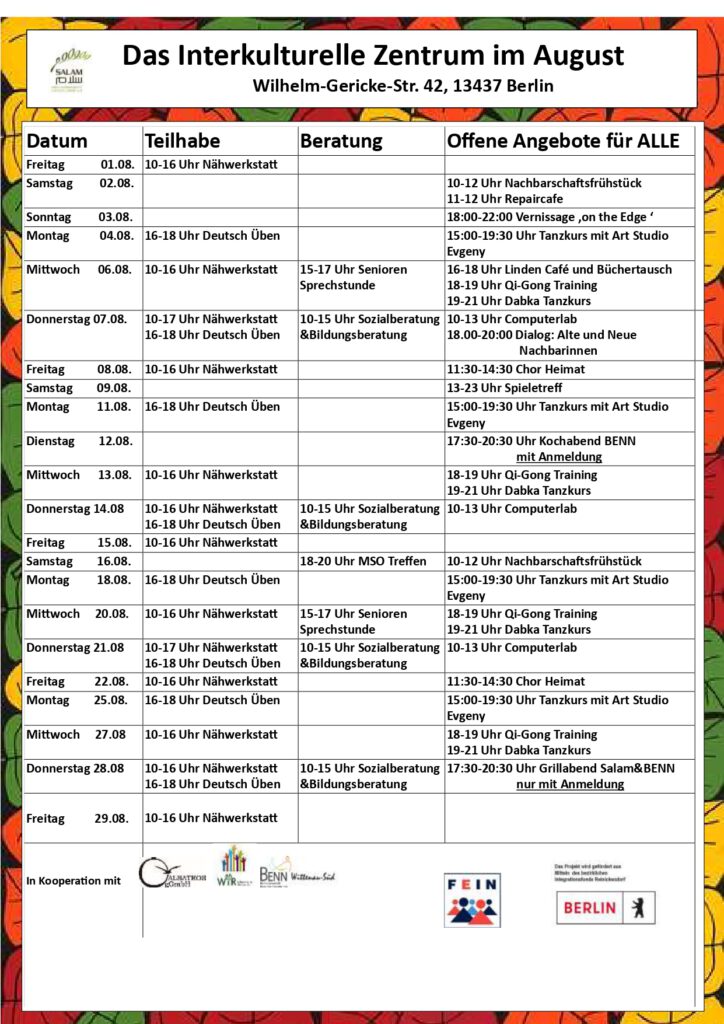 BBK Linde im August
