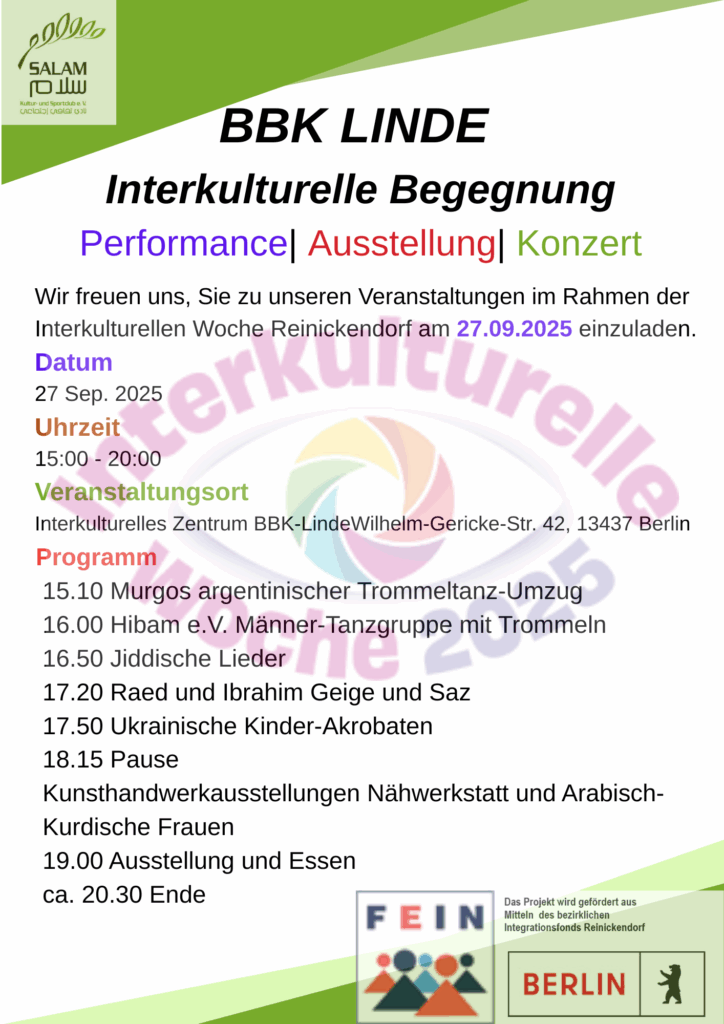 BBK Linde — Interkulturelle Begegnungen