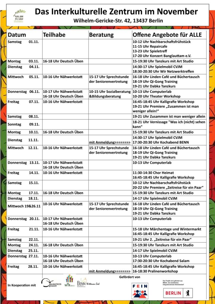 BBK Linde im November