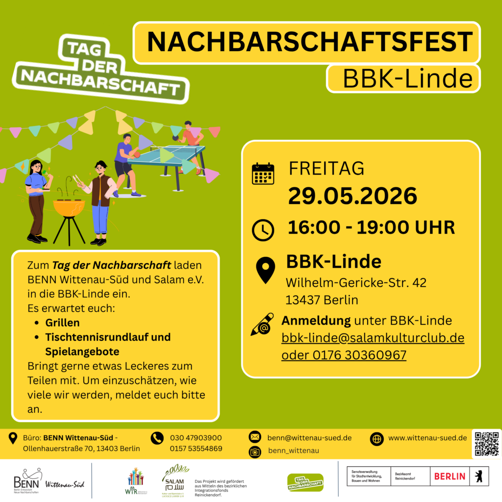Nachbarschaftsfest 29.05